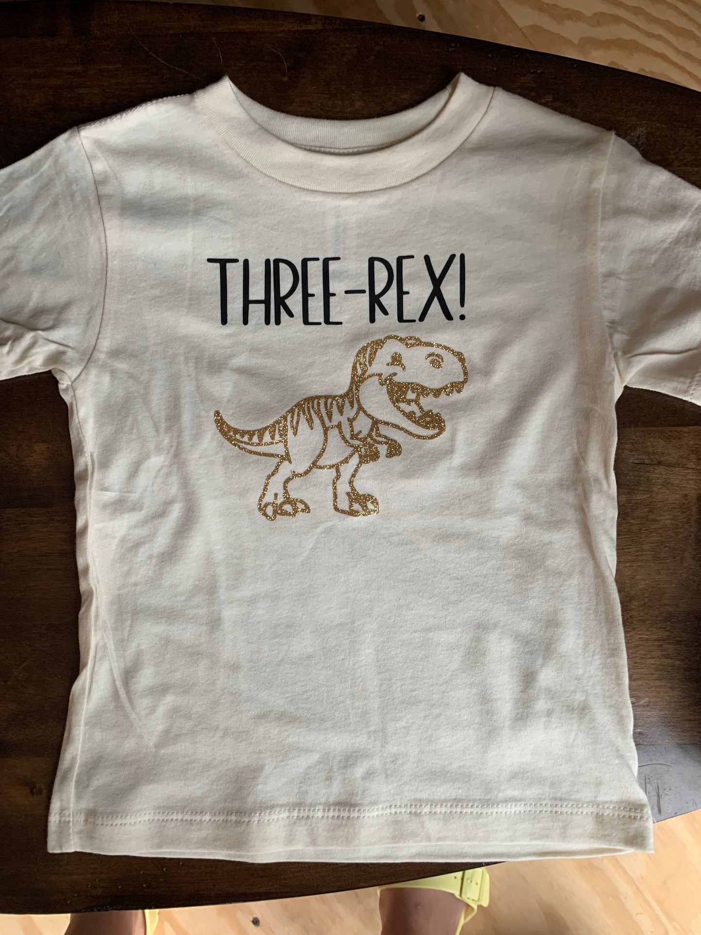 Three-Rex Birthday Shirt