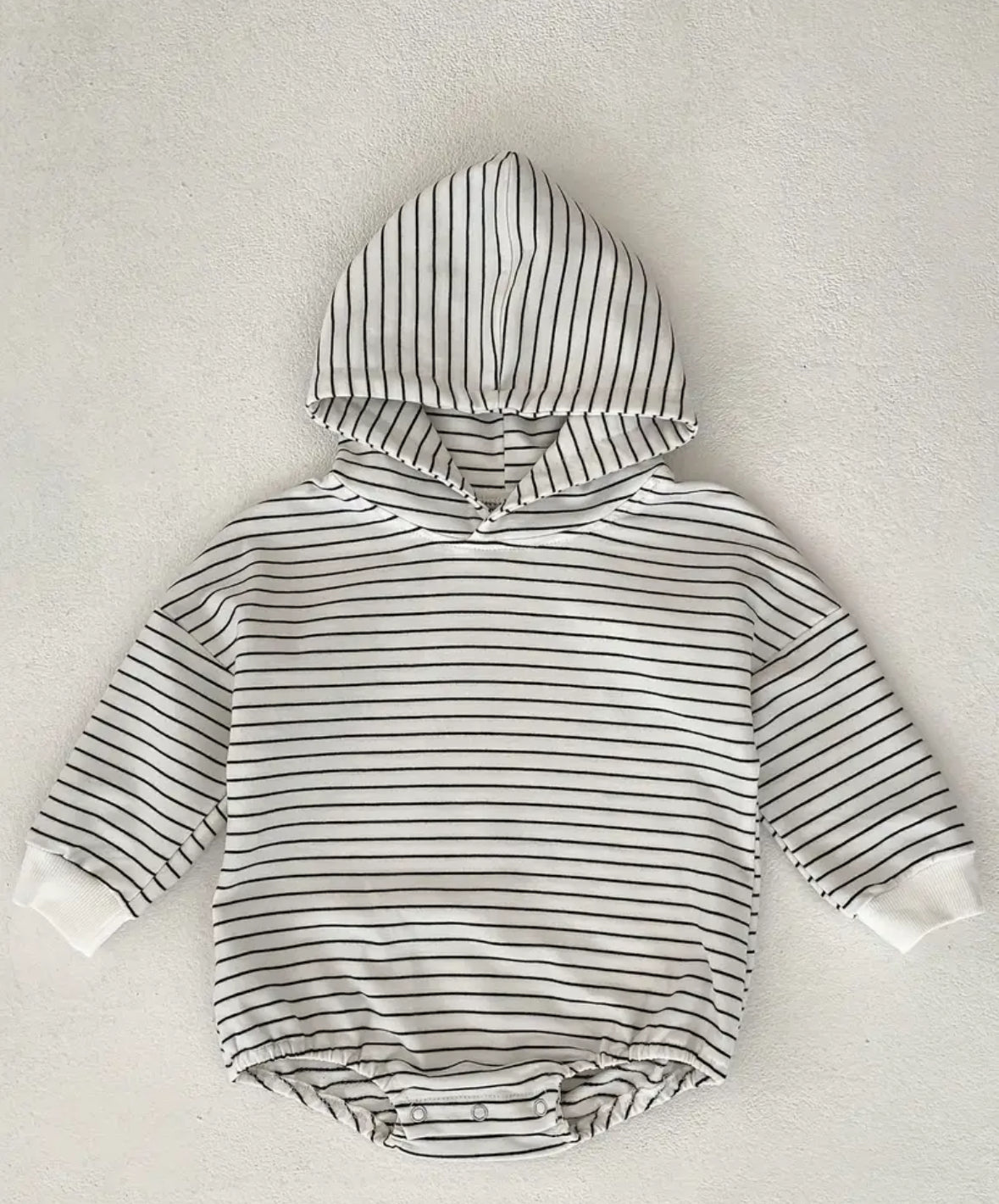 Pre-Order Striped Hooded jumpsuit