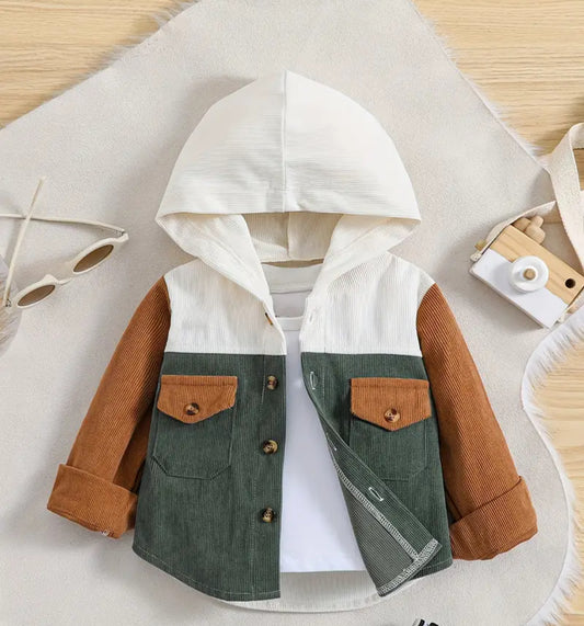 Toddler Boy Hooded Jacket