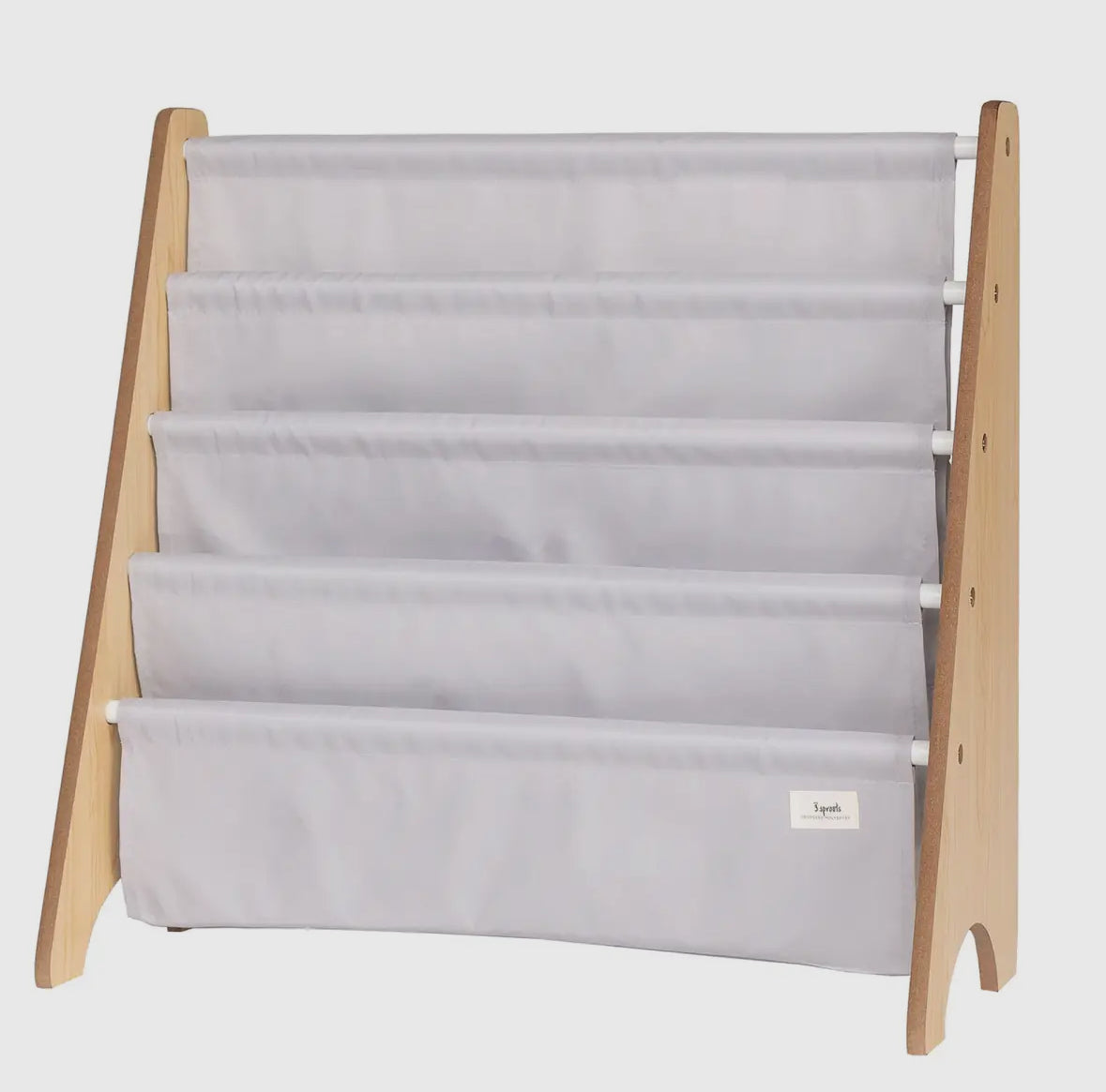 Pre-Order Recycled Fabric Kids Book Rack -
Solid Colors