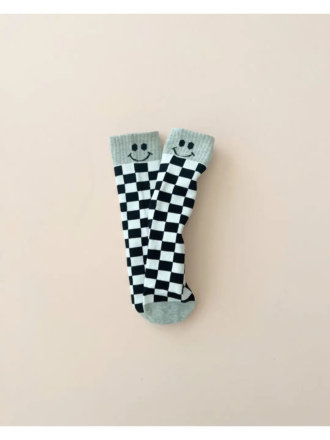 Pre-Order Checkered Smiley Socks