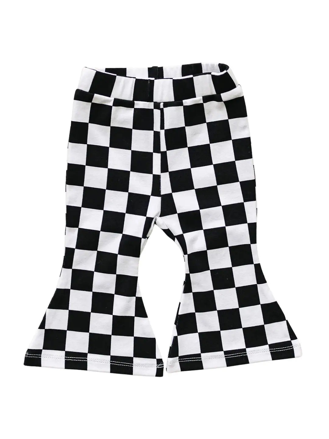 Pre-Order Checkered Flare Pants