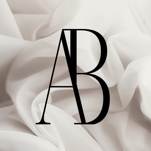 Custom wedding monogram design example by Whimsical Design & Decor