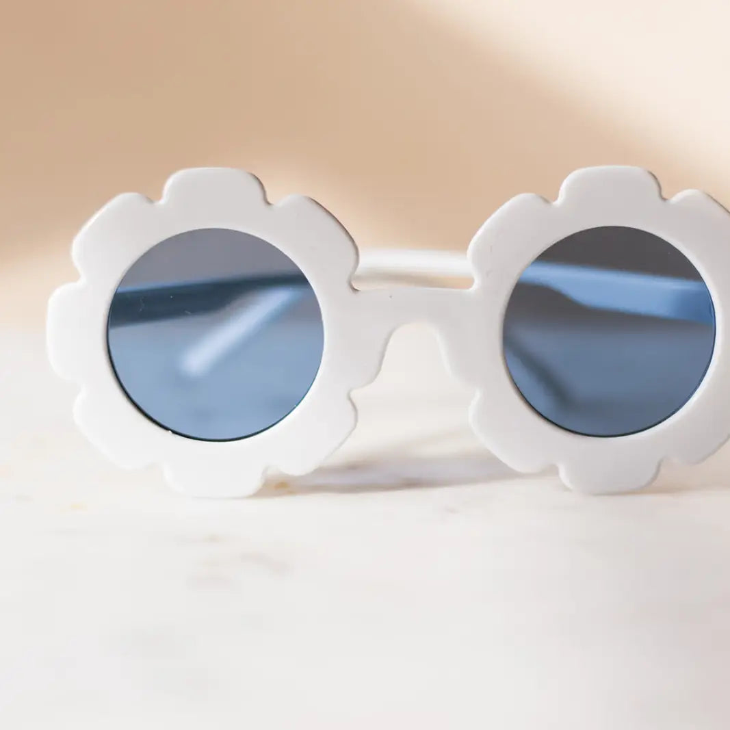 Toddler & Kid Daisy Sunglasses - White