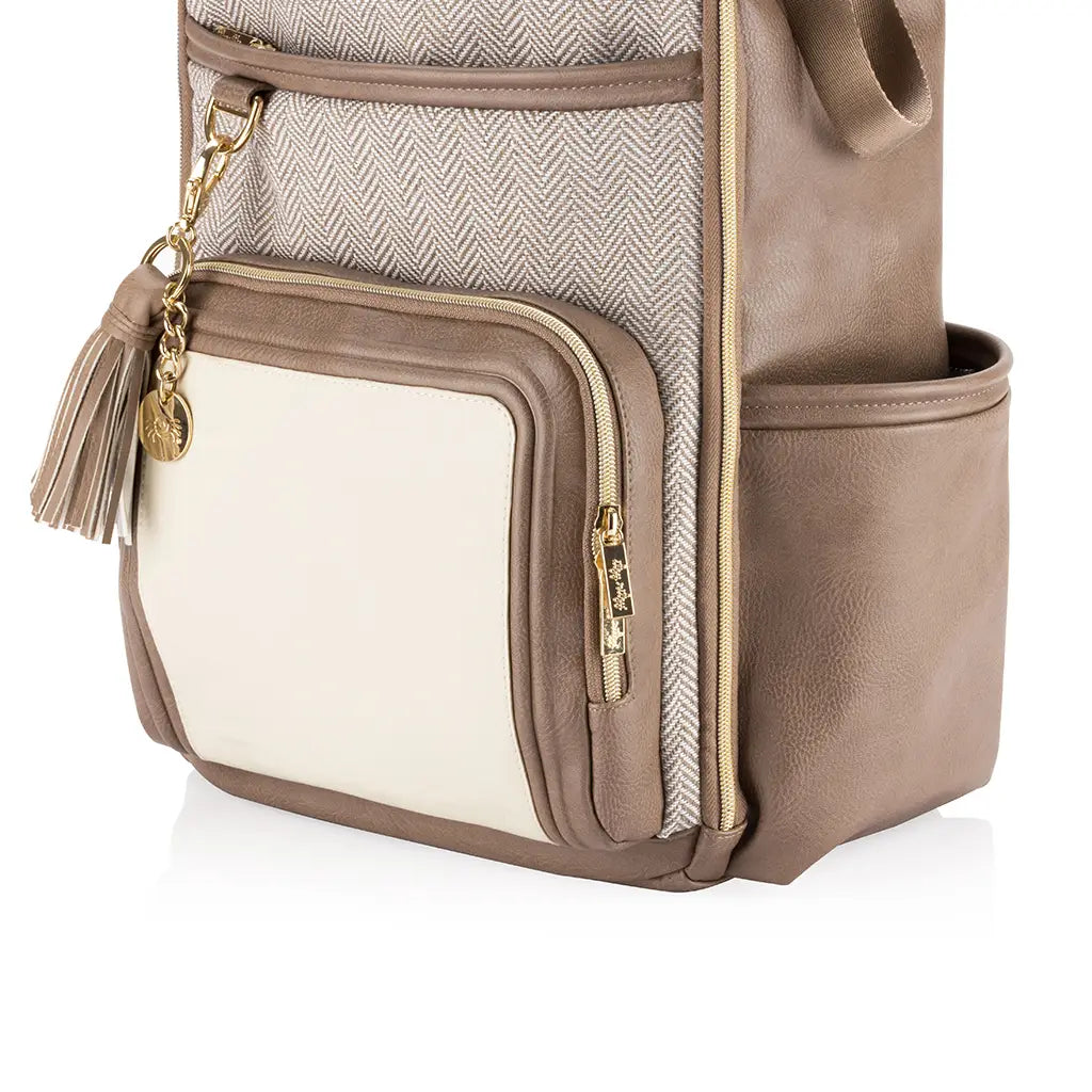 Vanilla Latte Boss Plus™ Backpack Diaper Bag